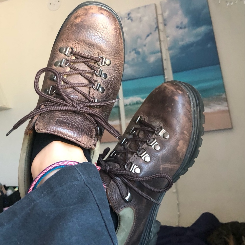 Brown Leather Boots